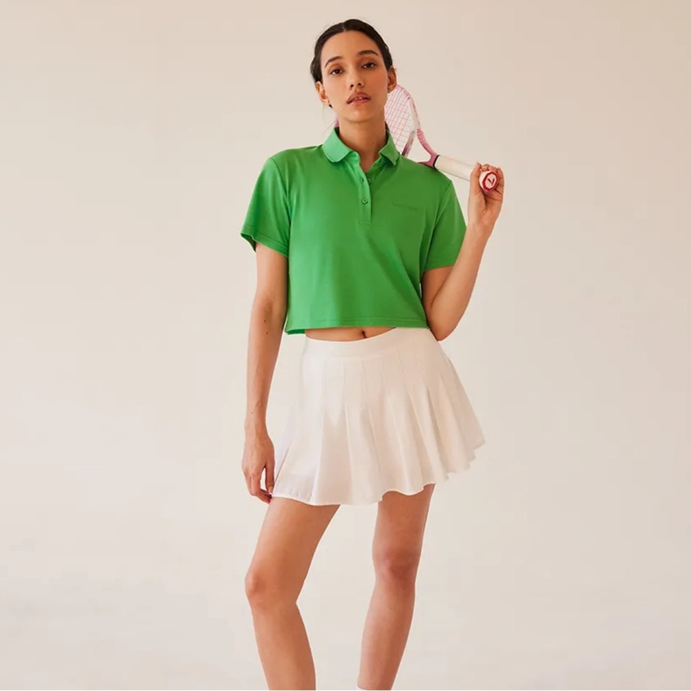 Birdie Cropped Polo